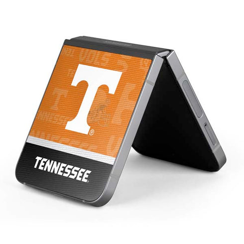 University of Tennessee Split Jersey Galaxy Z Flip6 Skin